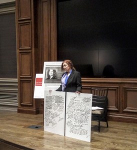 Serafine shows the process of revisions to brief development